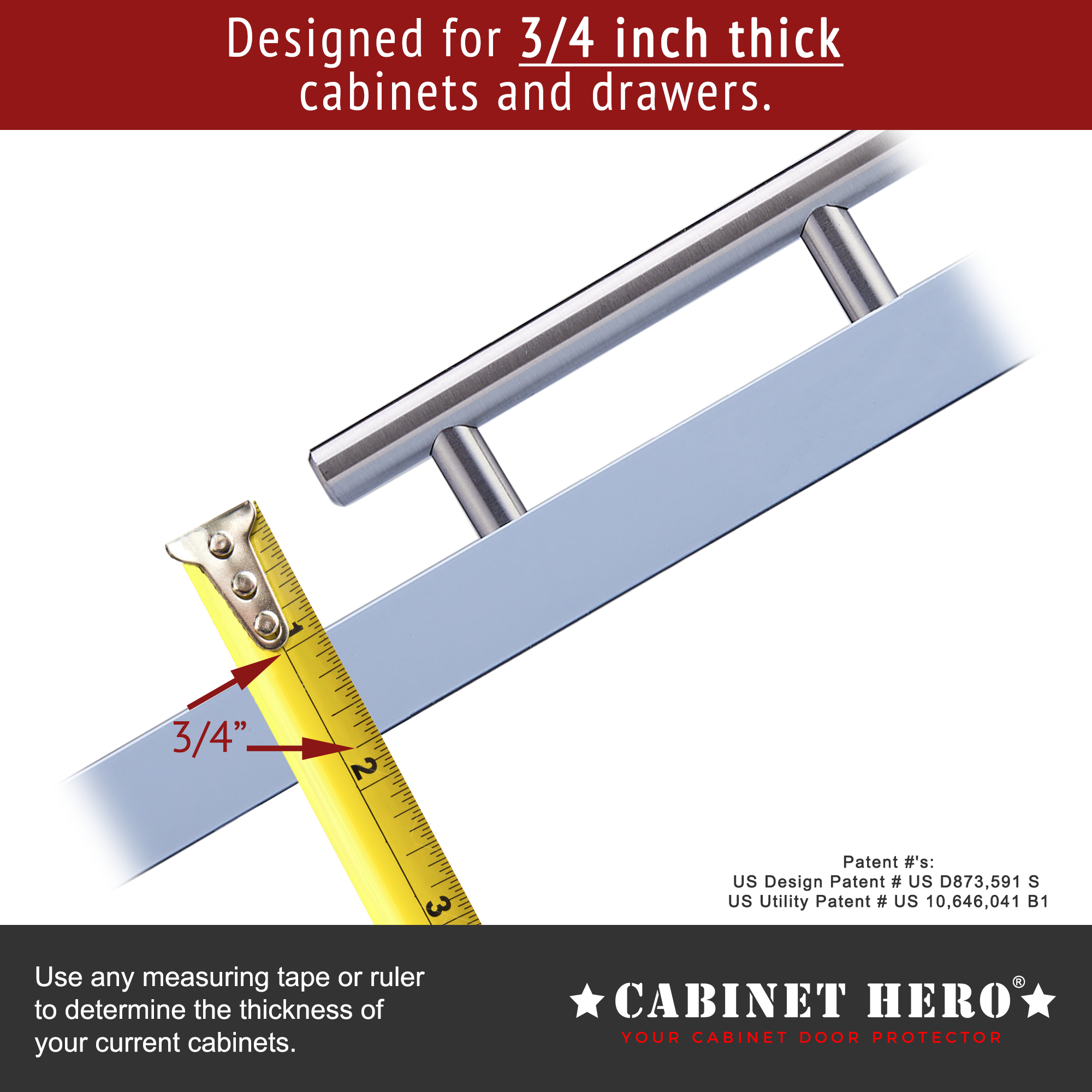 Cabinet Edge Protectors - Slimline Series