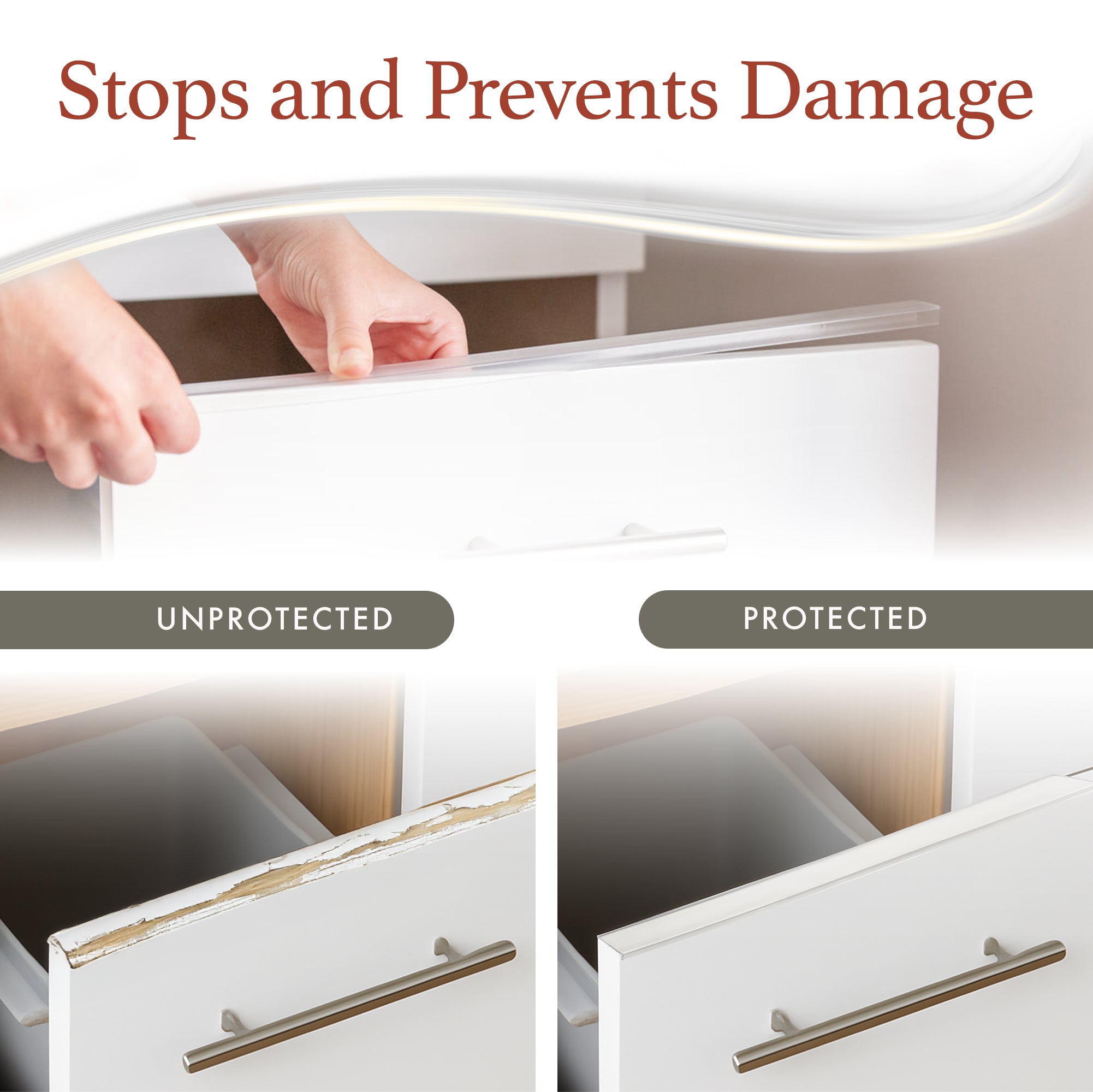 Cabinet Edge Protectors - Slimline Series