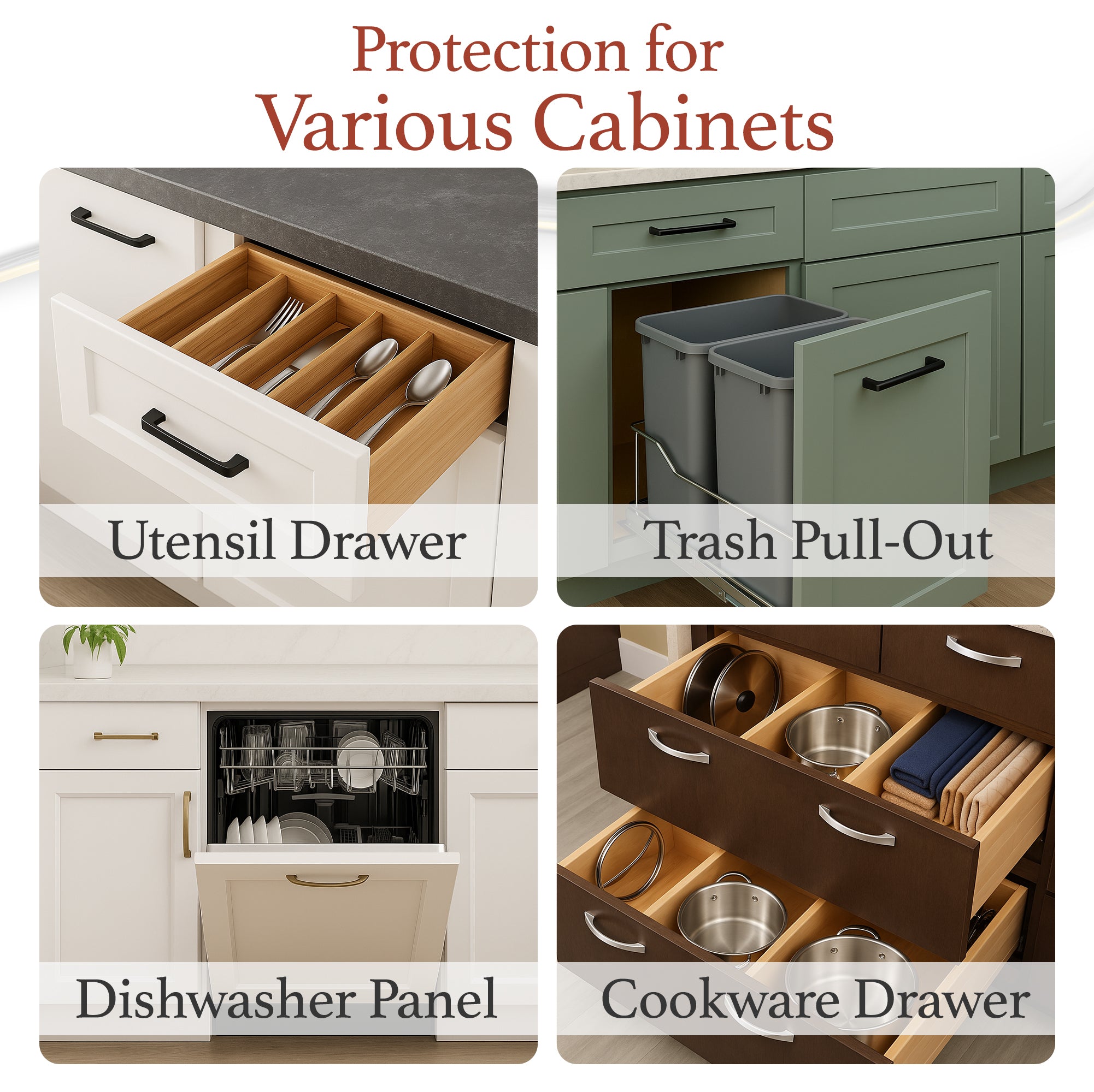 Cabinet Edge Protectors - Slimline Series