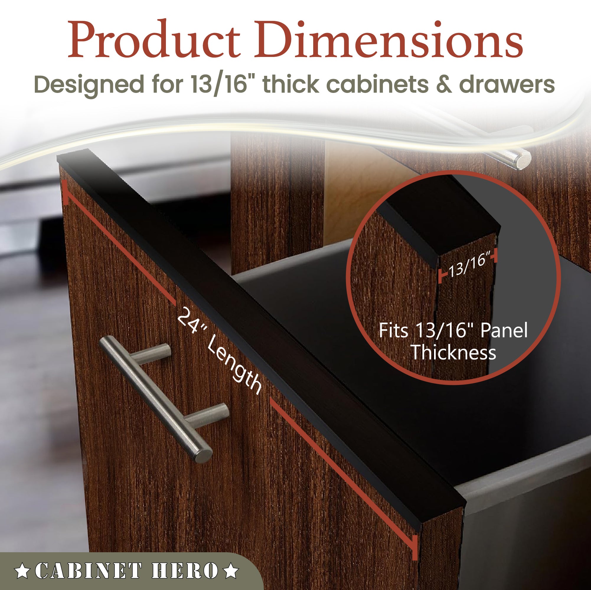 Cabinet Edge Protectors - Slimline Series