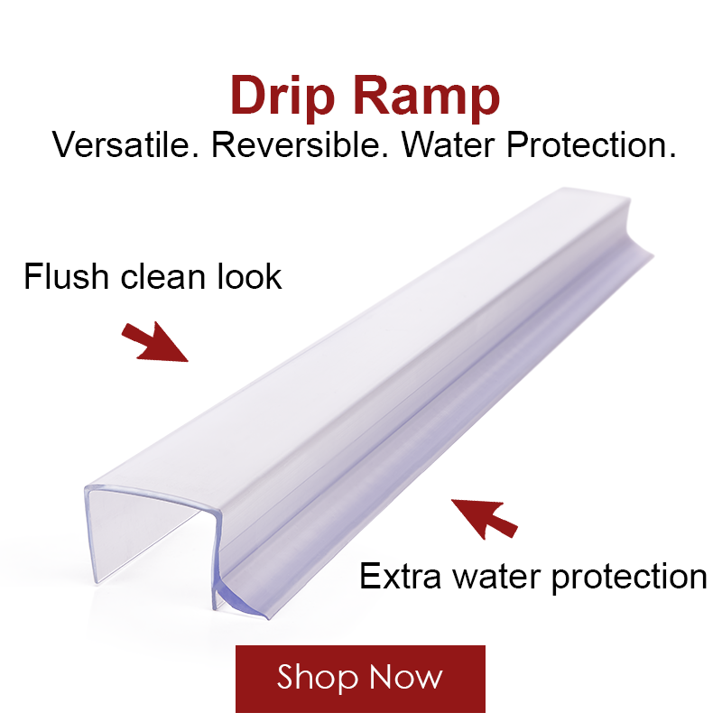 Drip Ramp - Cabinet Hero Door Edge Protector