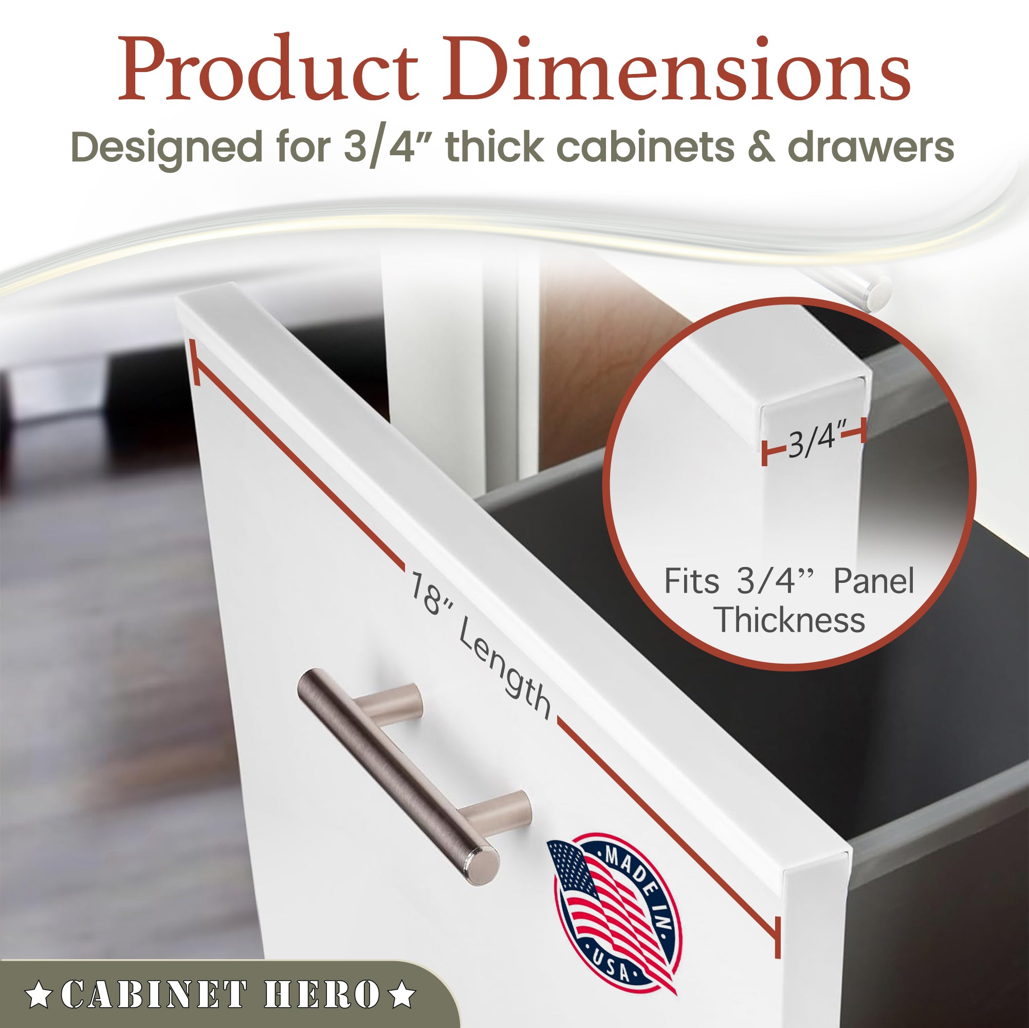 Cabinet Edge Protectors - Slimline Series