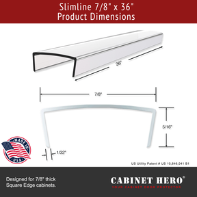 Slimline - Cabinet Hero Door Edge Protector